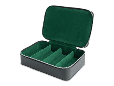 Organizator za shranjevanje očal Beron - črn