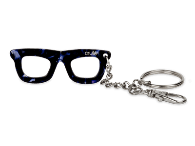 Obesek za ključe Crullé - vijoličen