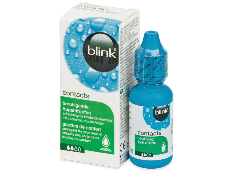 Kapljice za oči Blink Contacts kapljice za oči - Kapljice za oči