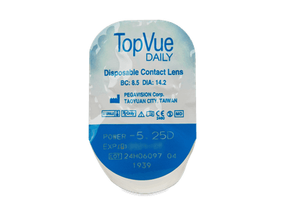 TopVue Daily (30 leč) - Predogled blister embalaže