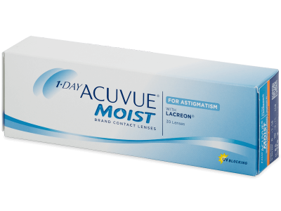 1 Day Acuvue Moist for Astigmatism (30 leč) - Torične kontaktne leče