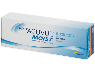 1 Day Acuvue Moist for Astigmatism (30 leč) - Torične kontaktne leče