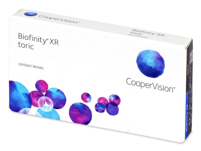 Biofinity XR Toric (3 leče) - Torične kontaktne leče