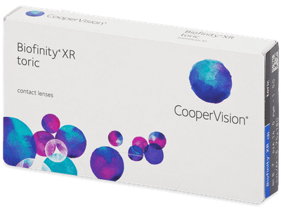 Biofinity XR Toric (3 leče) - Torične kontaktne leče