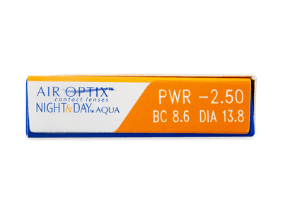 Air Optix Night and Day Aqua (6 leč) - Predogled lastnosti